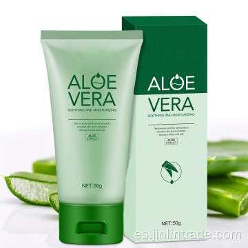 100% puro natural orgánico aloe vera gel